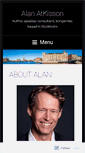 Mobile Screenshot of alanatkisson.com